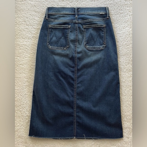 MOTHER Denim HW Patchie Skirt - Picture 9 of 12
